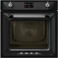SOP6902S2PN Elektro-Backofen mit Dampfgarer schwarz, 68 l, Pizza-Stufe, schnelles Vorheizen, Hefeteig-Gärstufe, pyrolytische Selbstreinigung