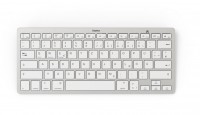 KEY4ALL X510 Bluetooth Tastatur silber/weiß