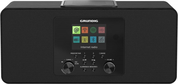 DTR 6100 Internetradio schwarz