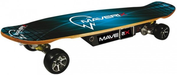 Cruiser Classic Motorgetriebenes Skateboard blau