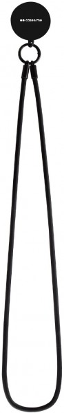 Jelly Silicone Umhängeband schwarz