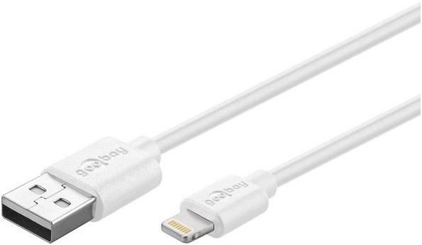 Lightning USB-Datenkabel (1m) für iPhone 5/5s/5c/6/7 Plus weiß