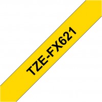 TZe-FX 621 Schriftband gelb/schwarz