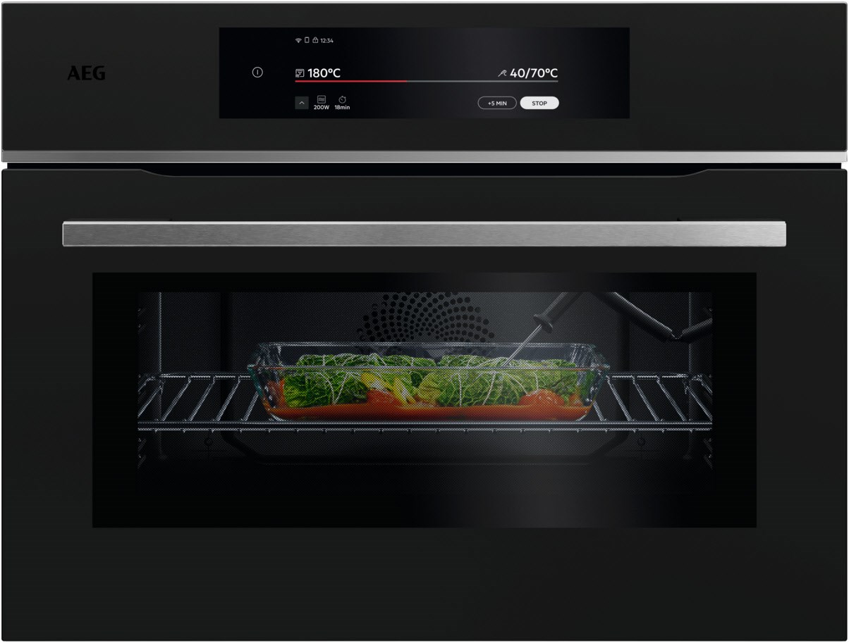 TKK8N821T Backofen mit Mikrowellenfunktion matt black