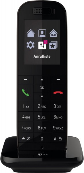 EURONICS Speedphone Schnurloses | schwarz Telekom 52 IP-Telefon