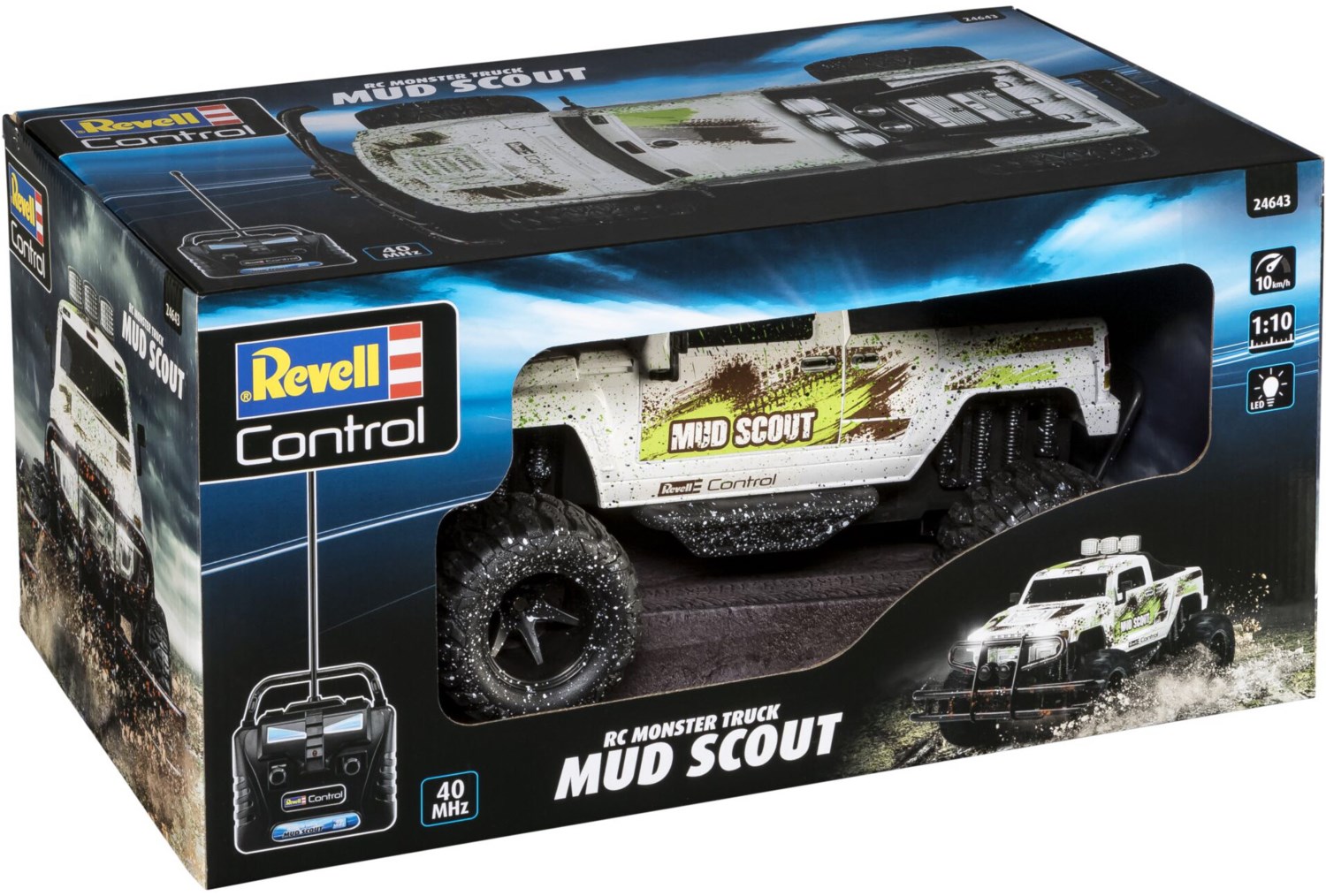 RC Monster Truck Mud Scout