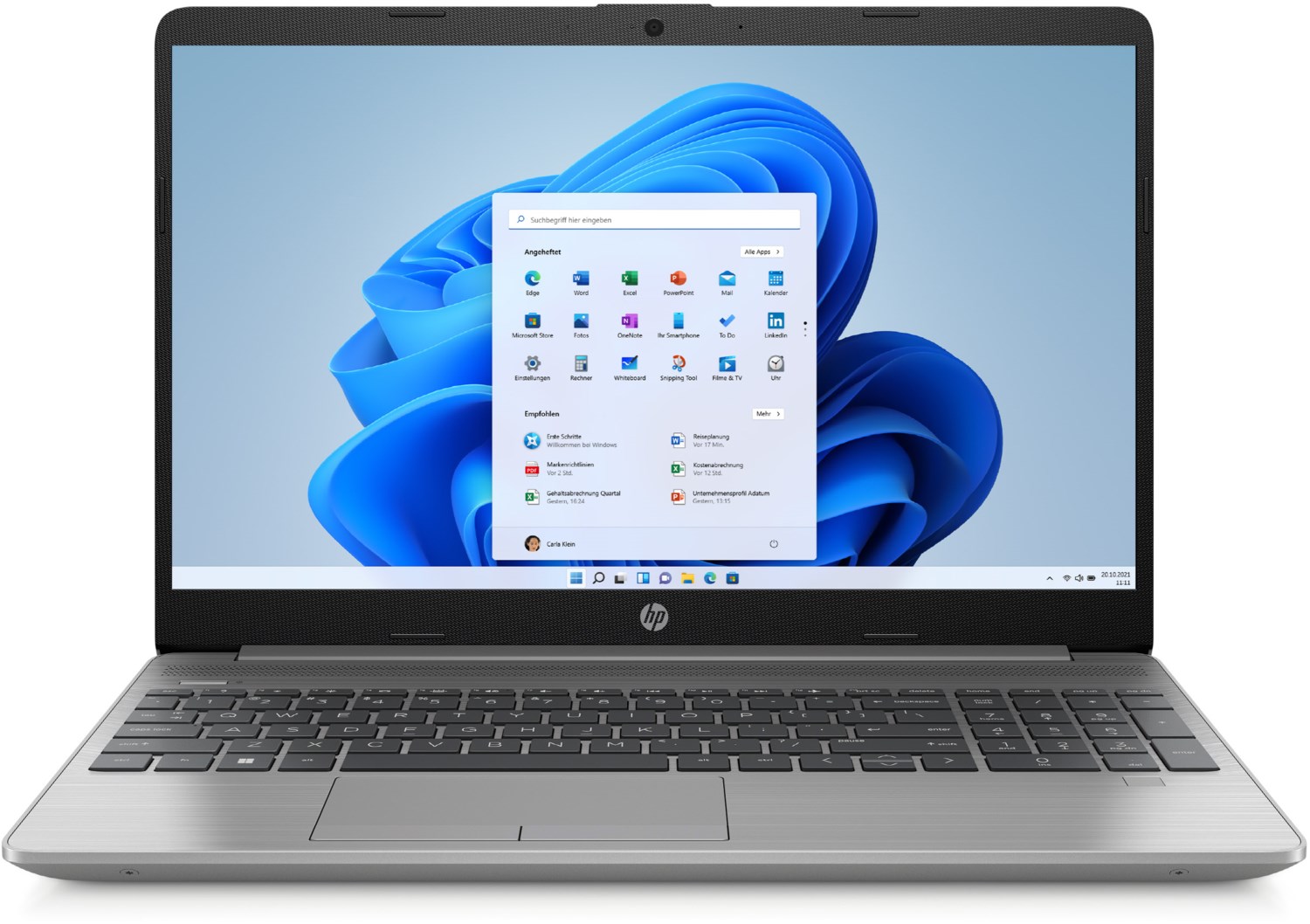 250 G9 (8X9C6ES) 39,62 cm (15,6") Notebook silber, 8 GB RAM, 256 GB SSD, Windows 11, Full HD (1920x1080)
