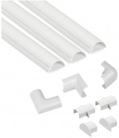 D-3015W Kabelführung 30x15mm Set (3x 1m) weiß