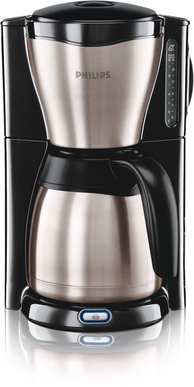 Image of HD7546/20 Gaia Therm Kaffeeautomat edelstahl/schwarz