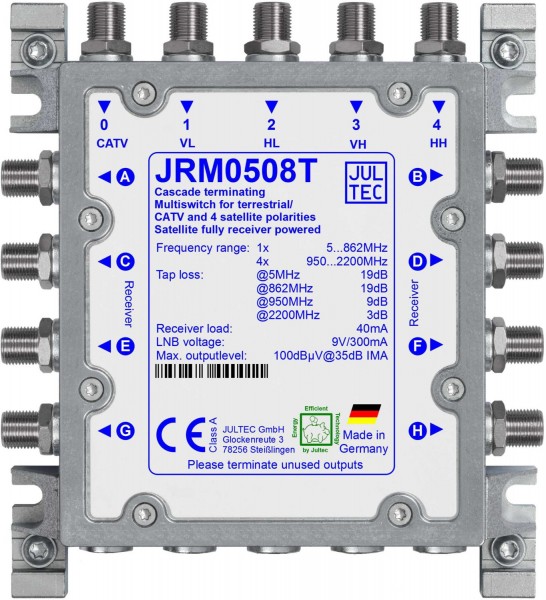 JRM0508T 5/8 Multischalter