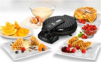 48235 Waffelautomat Diamant Waffeleisen schwarz