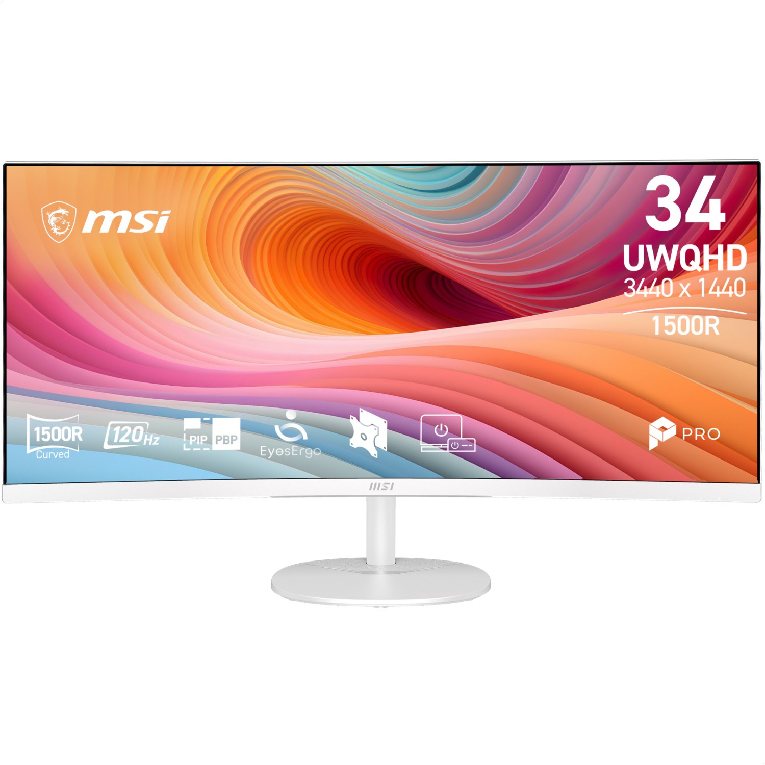 Image of PRO MP341CQWDE E12 86 cm (34") Monitor weiß