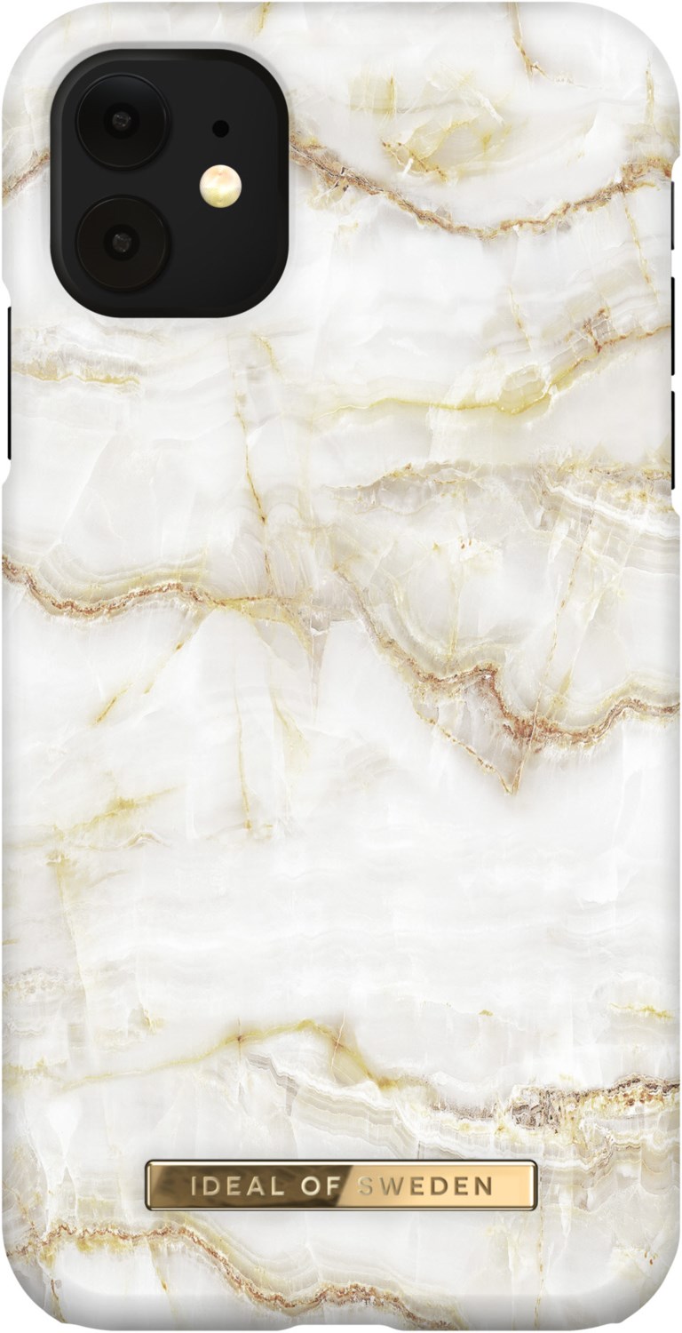 Fashion Case für iPhone 11 golden pearl marble