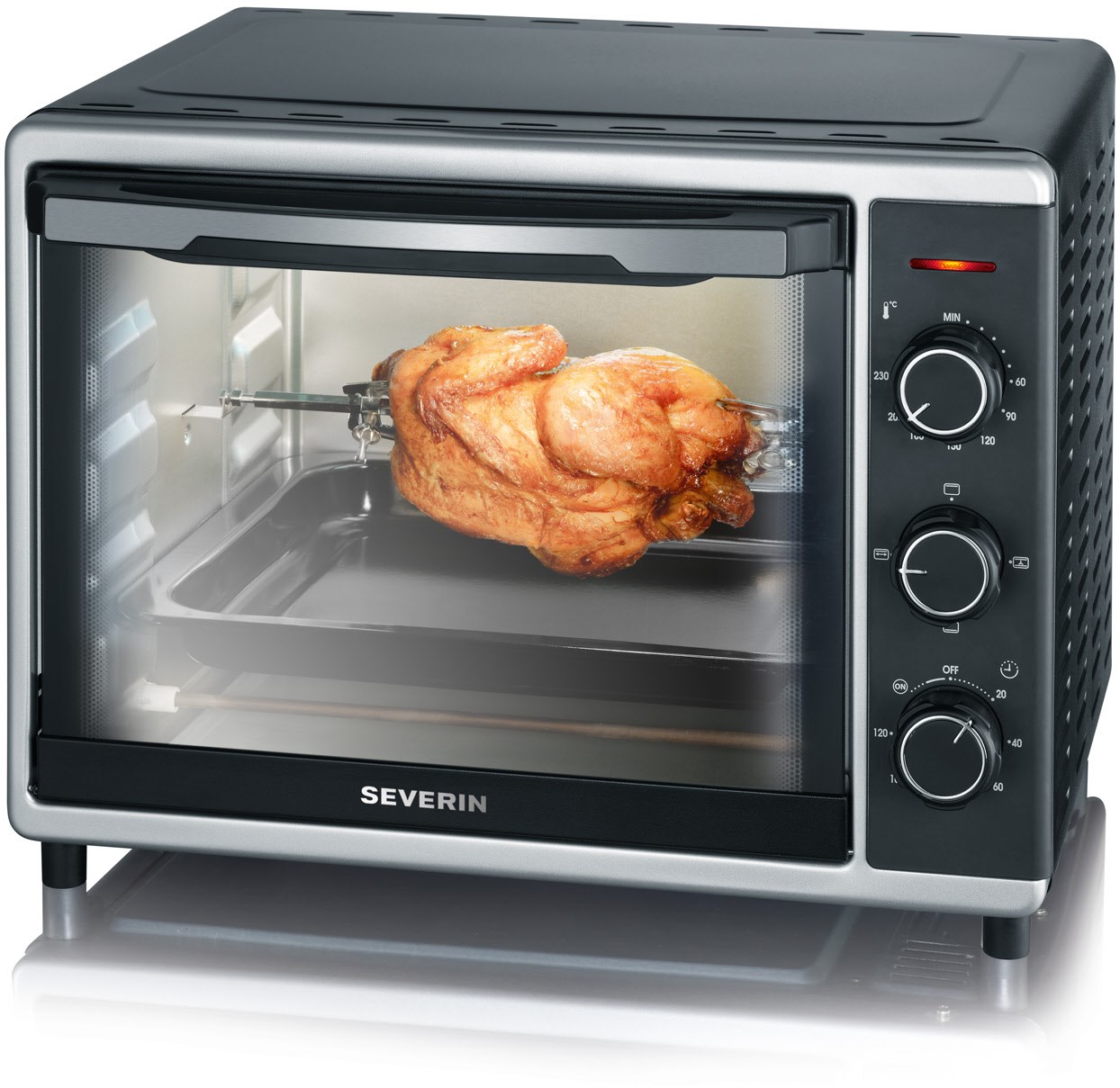 TO 2056 Mini-Backofen schwarz
