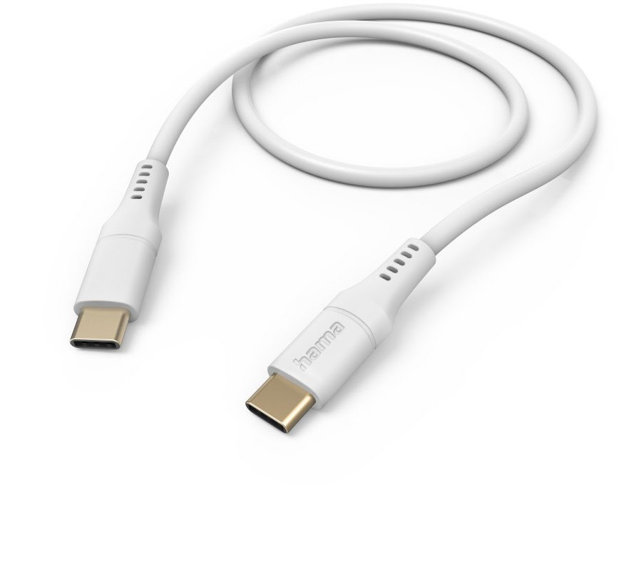 Ladekabel Flexible (1,5m) USB-C>USB-C weiß