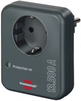 Blitzschutz Steckdosenadapter anthrazit