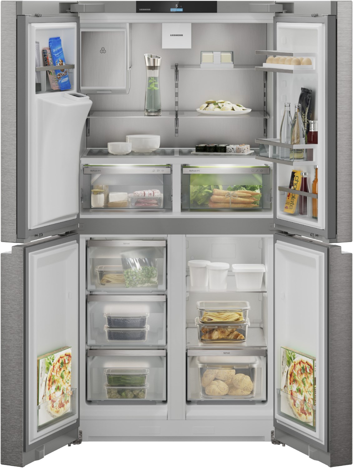 MBsddi 9024-20 French Door smartsteel/silver
