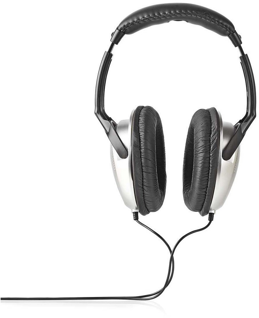 HPWD1201BK Kopfhörer mit Kabel silber/schwarz