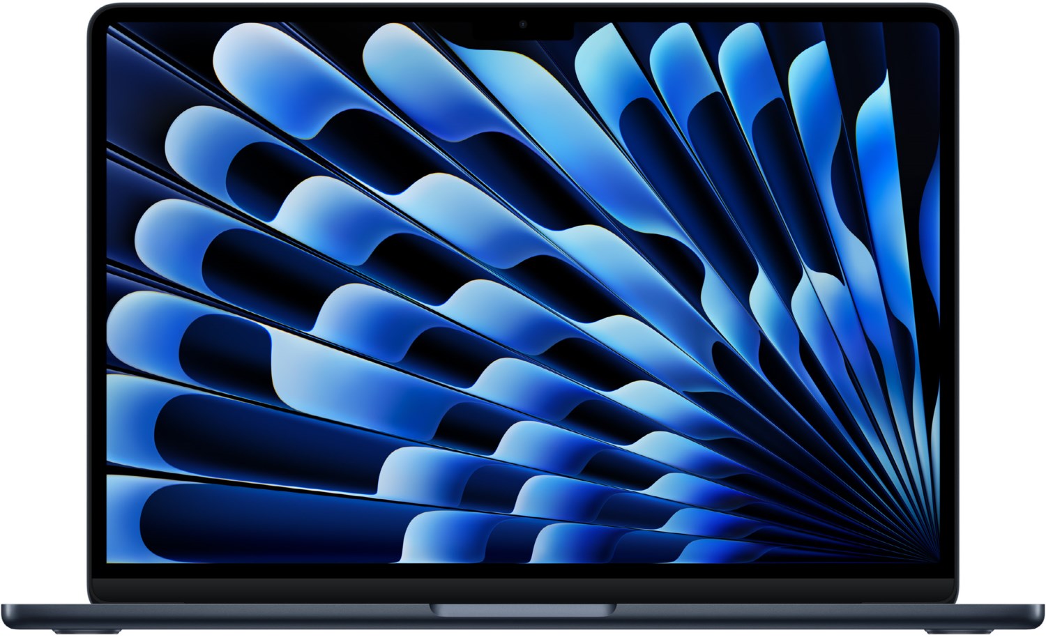 MacBook Air 13" M4, 2025 (MW133D/A) mitternacht, 16 GB RAM, 512 GB SSD, Apple M4, MacOS Betriebssystem, 2560x1664