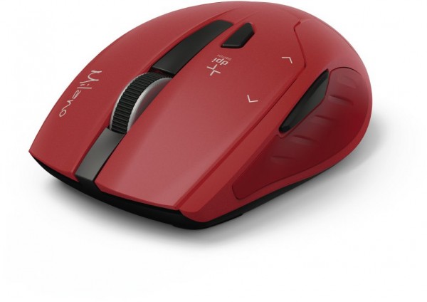 Milano Kabellose Maus rot