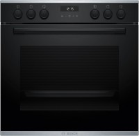 HEG237BB4 Einbau Elektro-Herd schwarz, 71 l, Pizza-Stufe, schnelles Vorheizen, 59,4 cm breit, A+, Serie 6