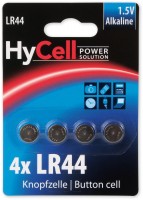 Alkaline 1,5V LR44 4er Blister Knopfzelle silber