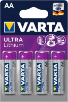 Lithium AA 4er Blister Batterie