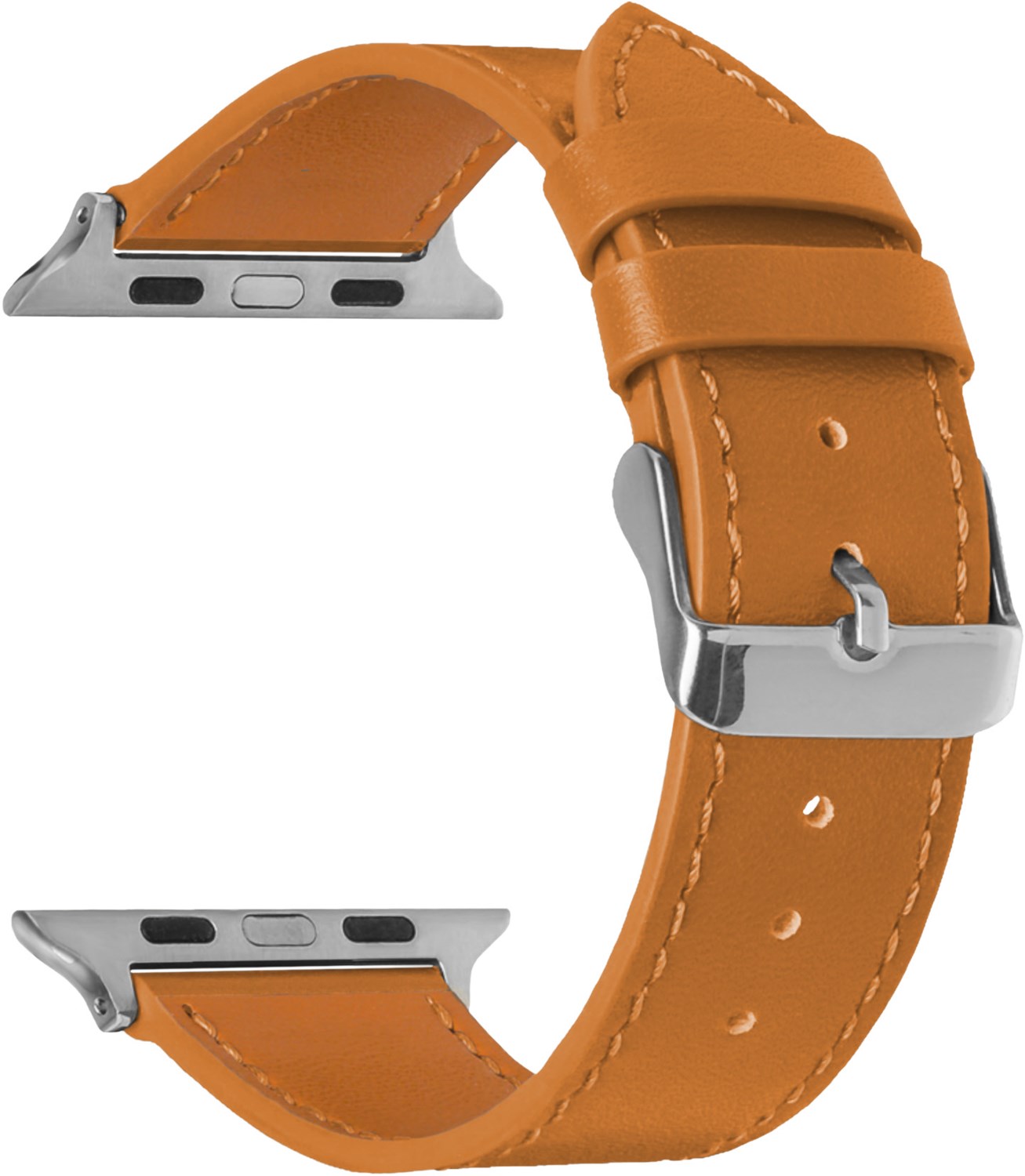 Lederarmband (38/40mm) für Apple Watch Series 3 karamell