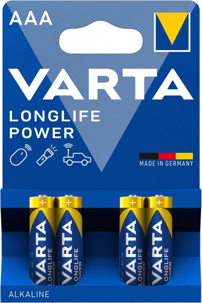 Longlife Power AAA 4er Blister Micro-Batterie