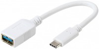 USB-C Kabel 3.0 (0,1m) weiß