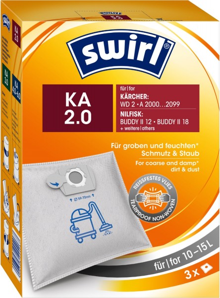KA 2.0 Staubsaugerbeutel