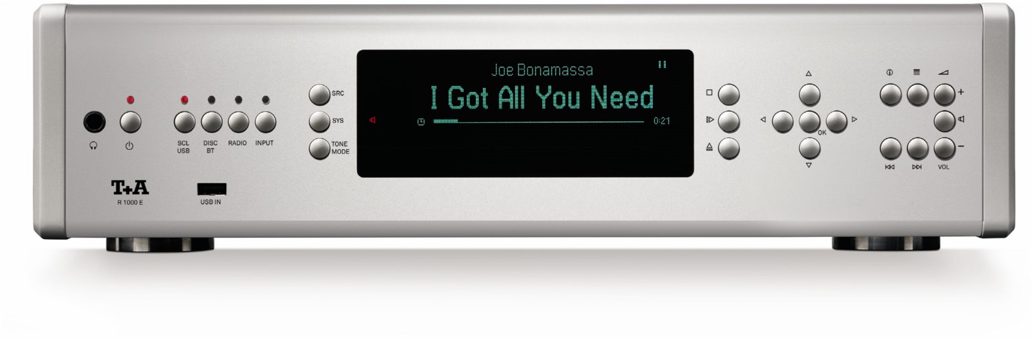 Image of R 1000 E (V2.5) CD-Receiver mit Internetradio silber/silber