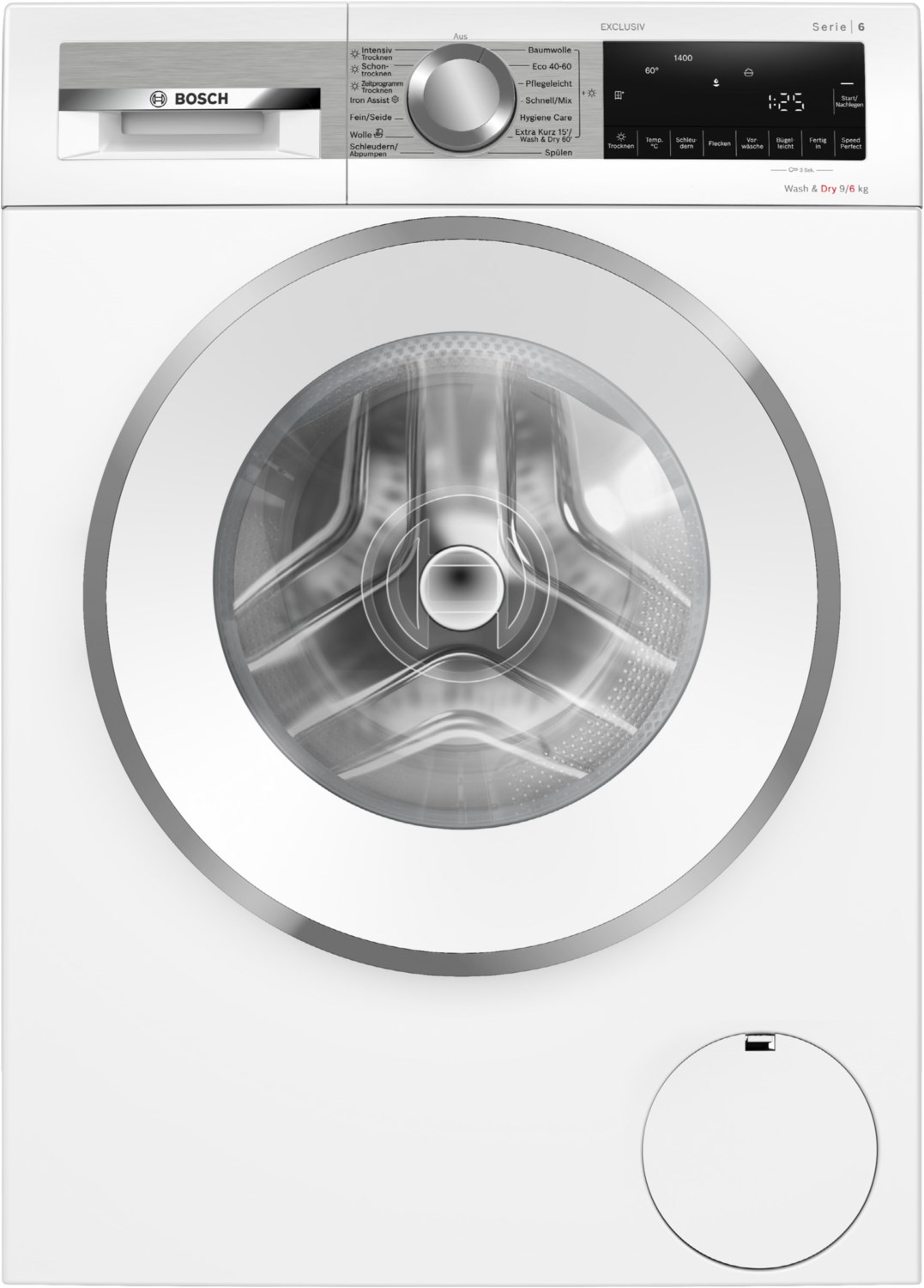 WNG24492 Stand-Waschtrockner weiss