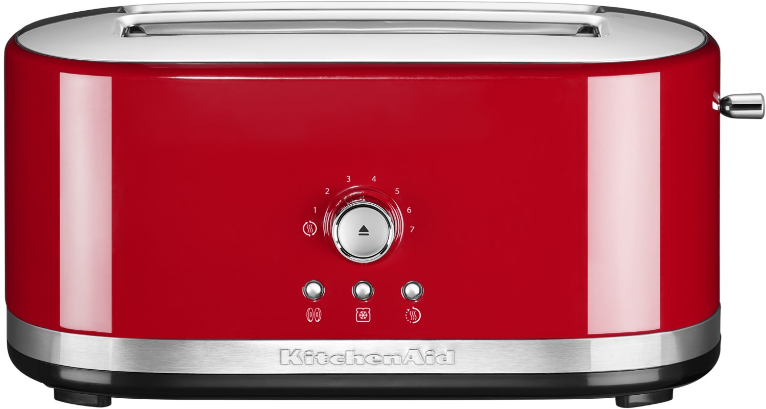 KitchenAid 5KMT4116EER Langschlitz-Toaster empire rot | EURONICS