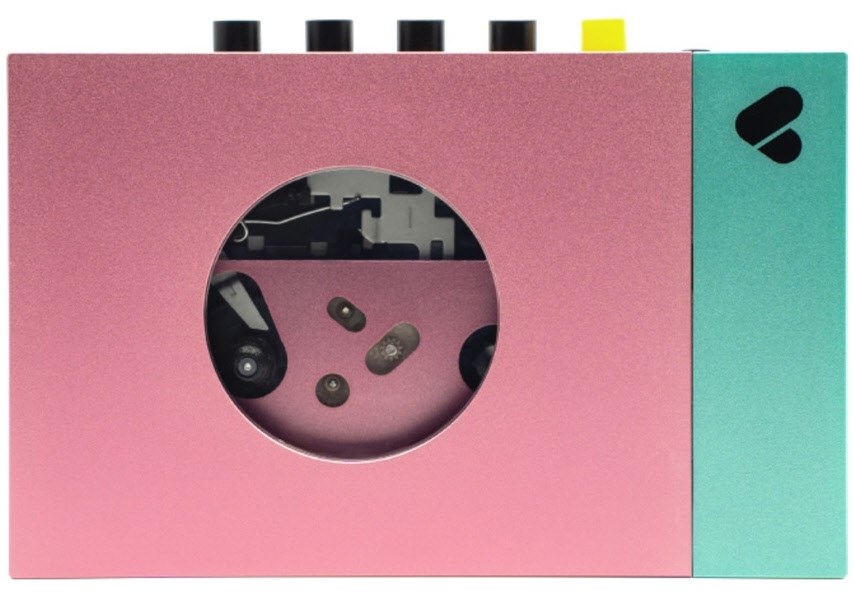 Image of Edith Kassettenspieler-/Rekorder mit Bluetooth pink