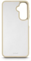 Handyhülle Frame Protect für Galaxy A17 beige/transparent