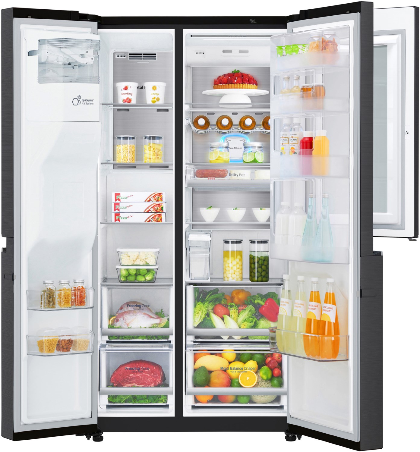 LG GSX961MCCE Side by Side Matt Black Steel / E EURONICS