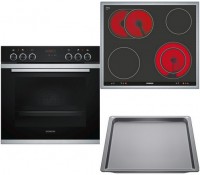 PQ211KA00Z Herdset bestehend aus HE273ABS0 + EA645GN17 + HZ531000 edelstahl + edelstahl