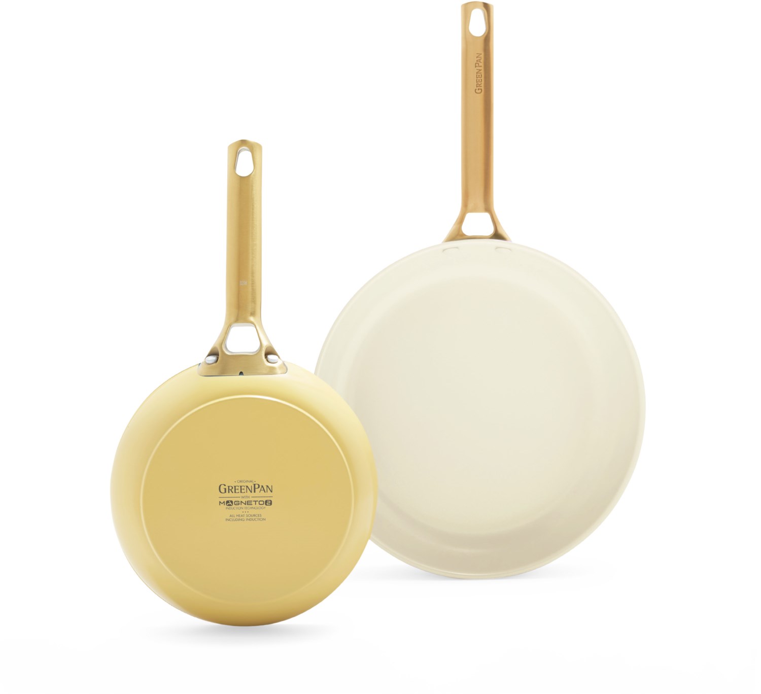 Padova Reserve Pfannenset 2 tlg. (20+26cm) gelb