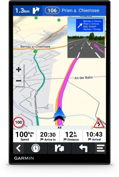 EU EURONICS 86 MT-D | Alexa) Navigationsgerät Garmin (mit Mobiles DriveSmart