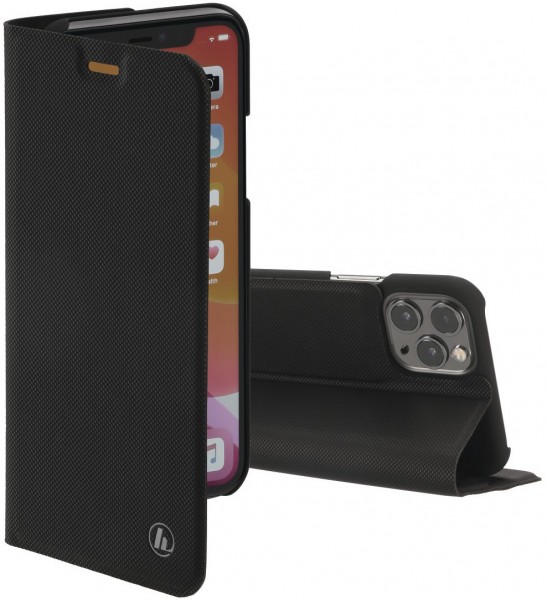 Booklet Slim Pro für iPhone 12 Pro Max schwarz