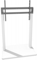 Obliga rollbarer TV-Bodenständer silber/weiß