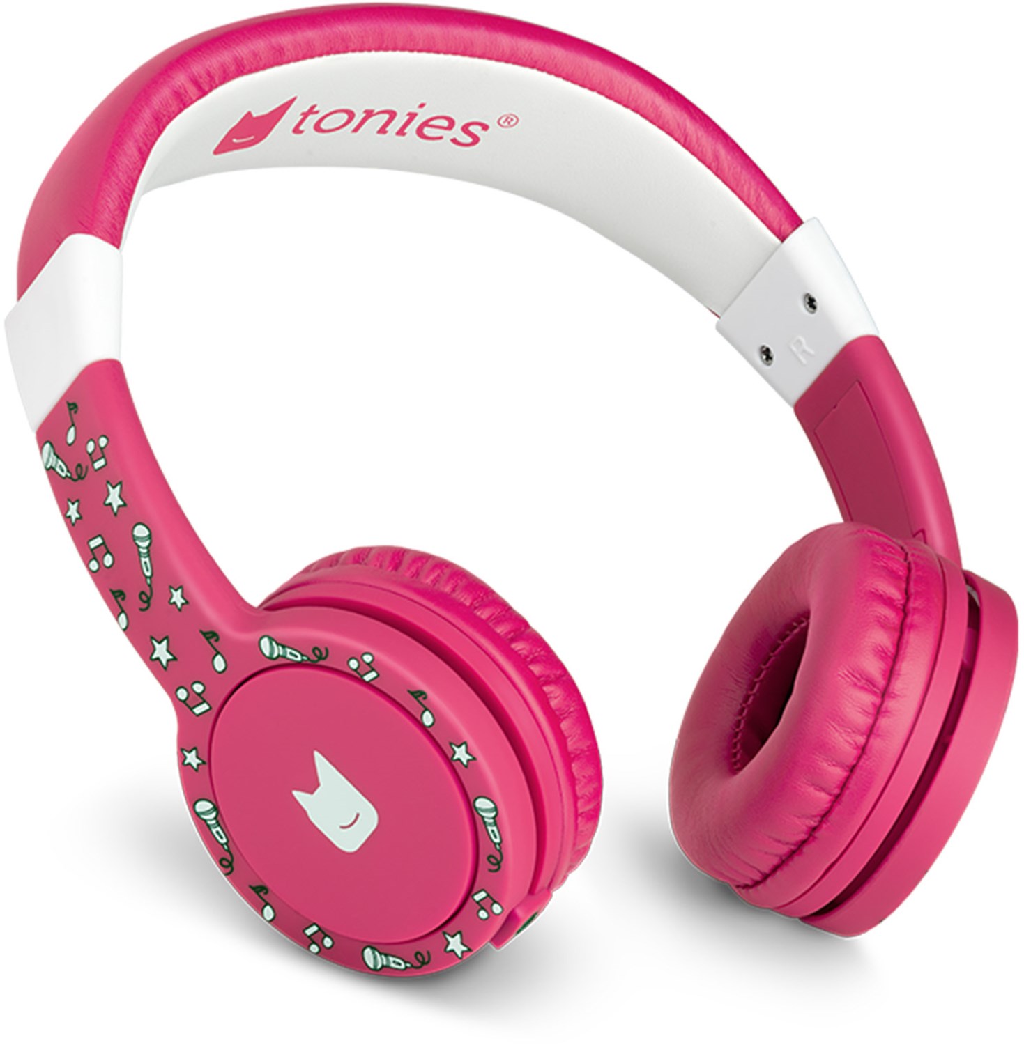 Tonies Lauscher Kopfhörer mit Kabel pink
