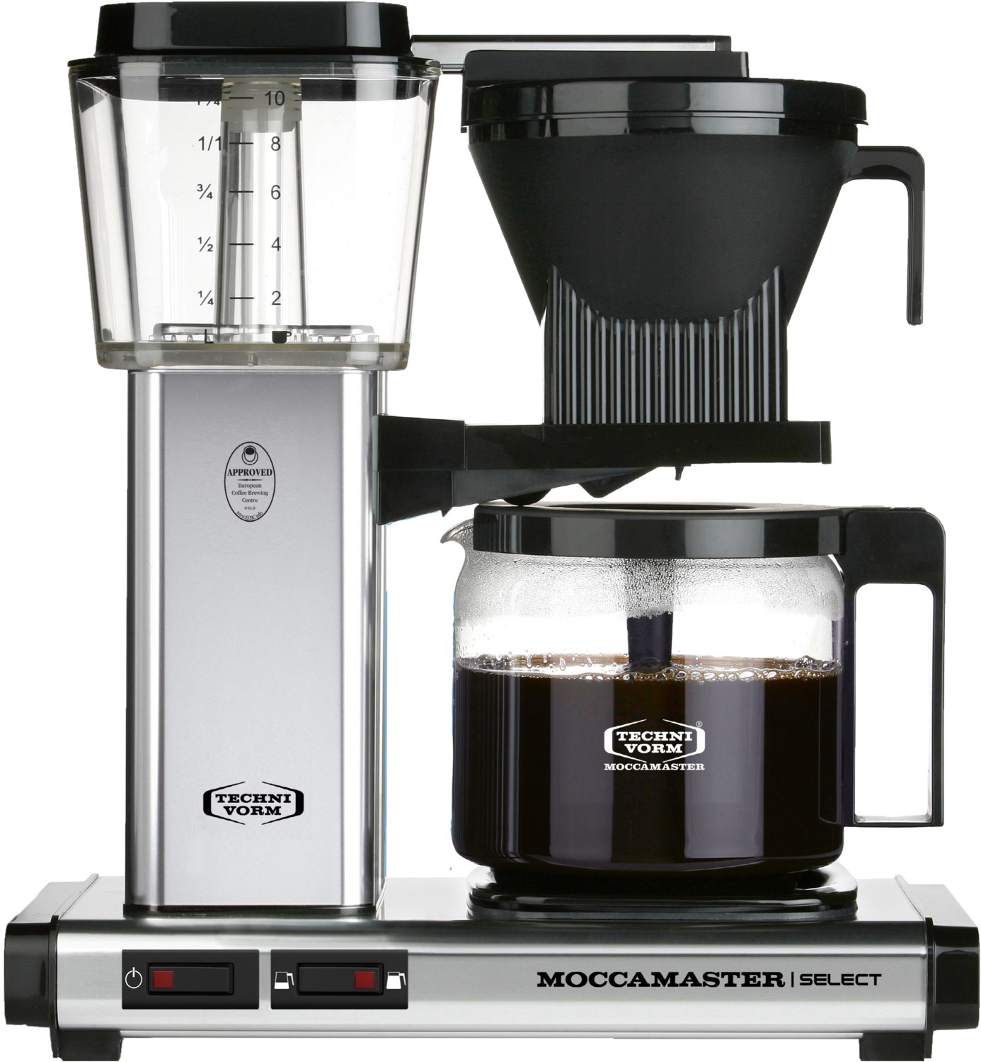 KBG Select Filter-Kaffeemaschine polished silver