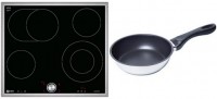 TMK1670 Autark-Glaskeramikfeld bestehend aus T16BT70N0K + Z9451X0 edelstahl