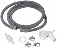 Ablaufschlauch-Set für Kondenstrockner grau