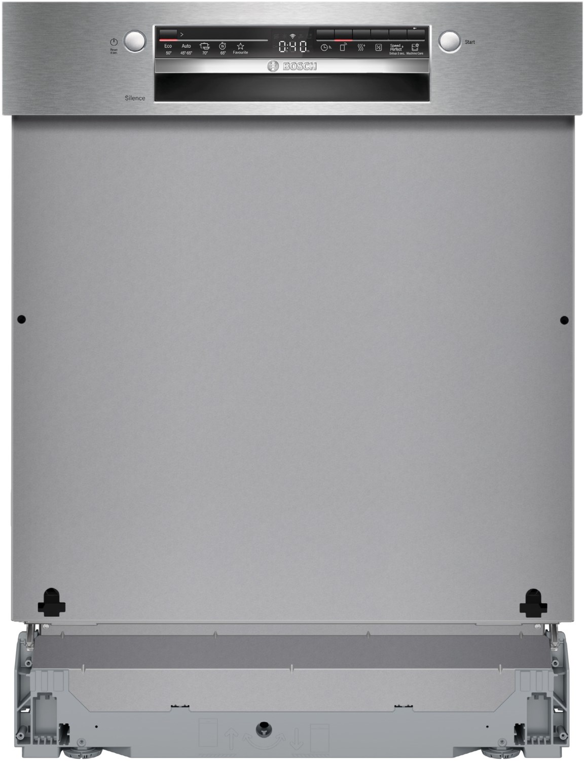 SMI2HTS06E Teilintegrierter Einbau-Geschirrspüler 60 cm edelstahl