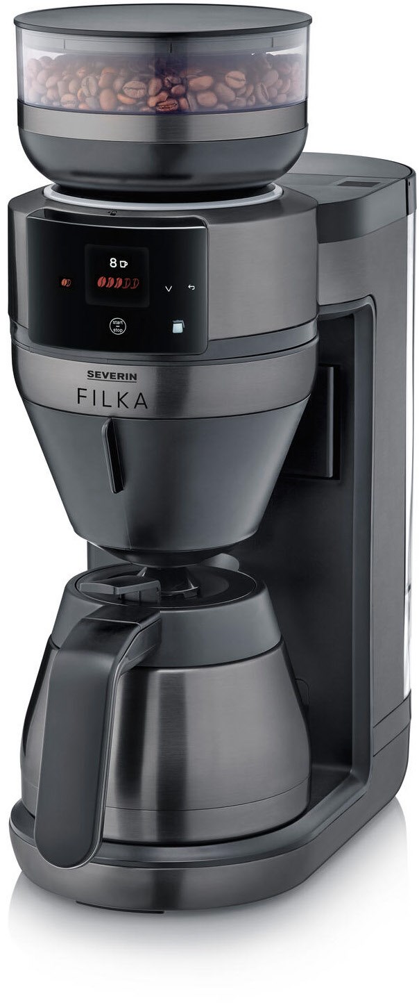 KA 4855 Kaffeeautomat mit integrierter Kaffeemühle dark inox