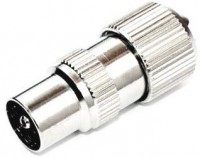 KW 5 IEC-Koax-Stecker (schraubbar)