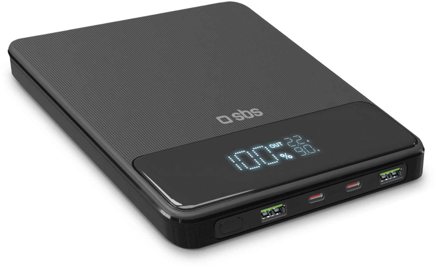 Powerbank slim (20.000mAh) schwarz